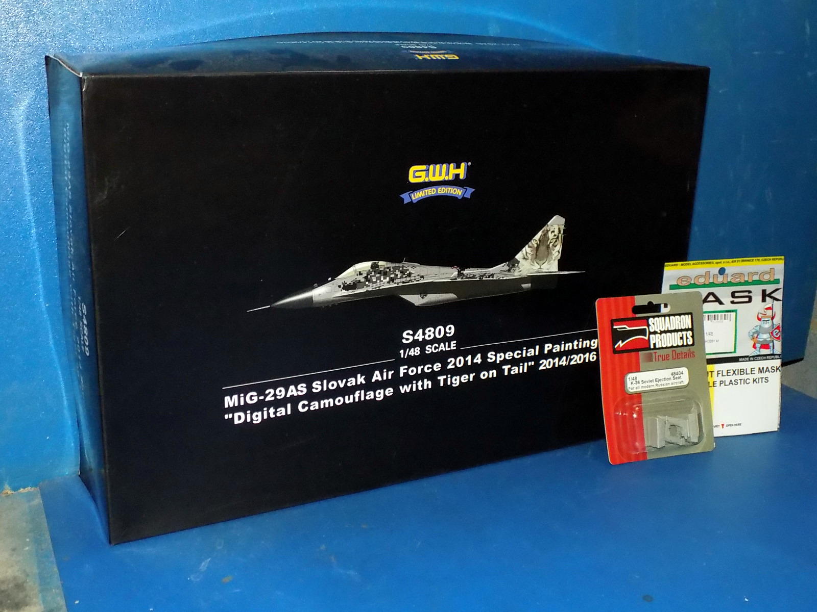 1/48 Great Wall Hobby - Mig-29AS Slovak Air Force 2014 Special w/Extras