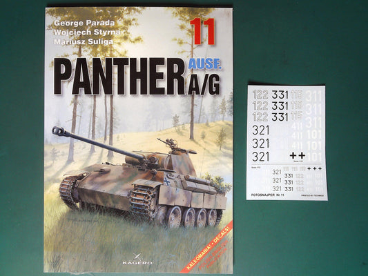  Kagero - Photosniper 11: Panther Ausf. A/G w/Decals