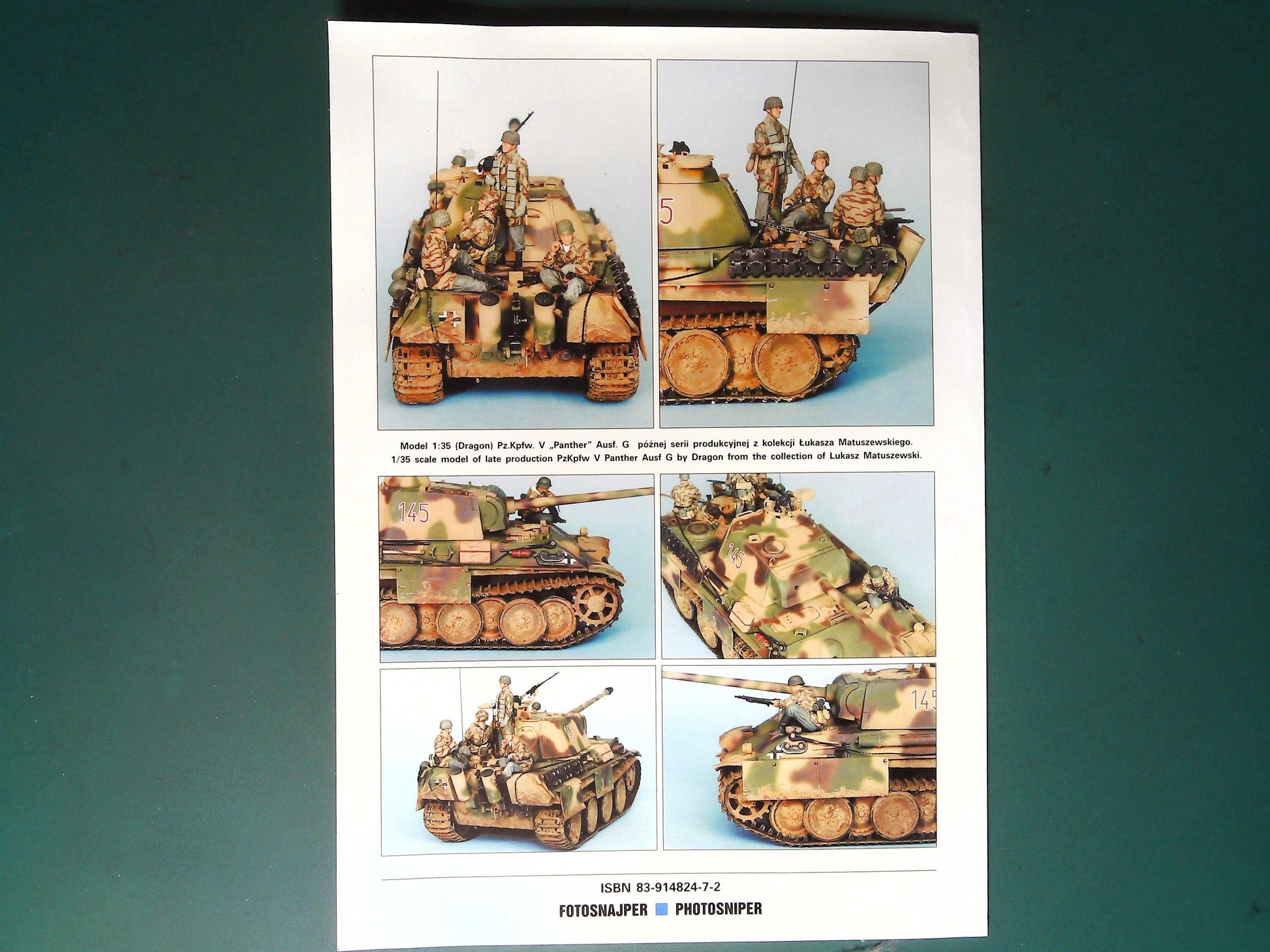 Kagero - Photosniper 11: Panther Ausf. A/G w/Decals