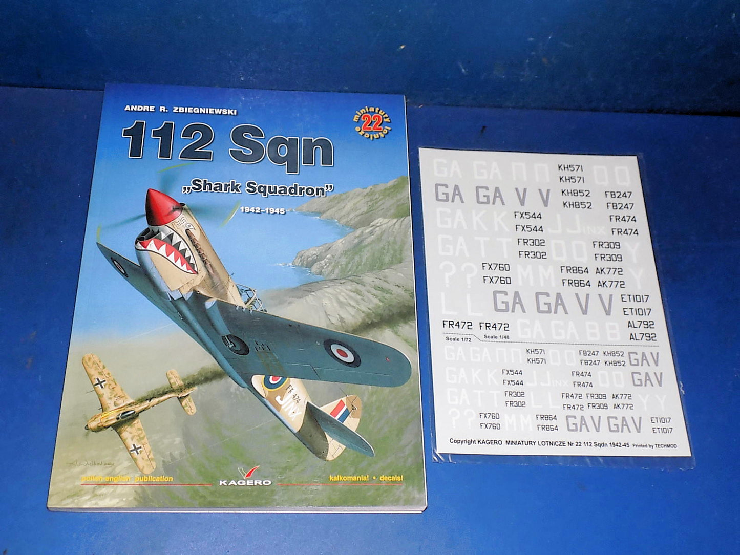  Kagero - Mini 22: 112 Sqn Shark Squadron 1942-1945 w/Decals