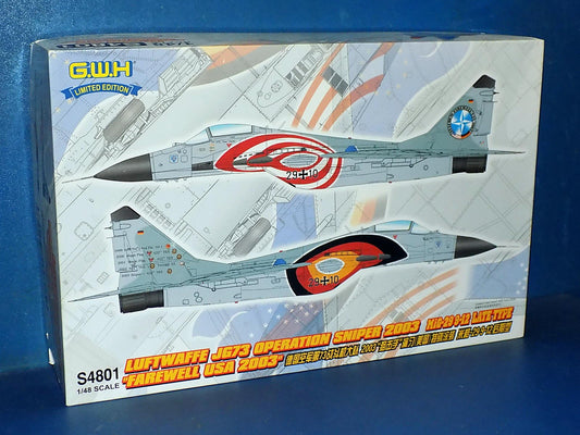 1/48 Great Wall Hobby - Mig-29 9-12 LATE Luftwaffe JG73