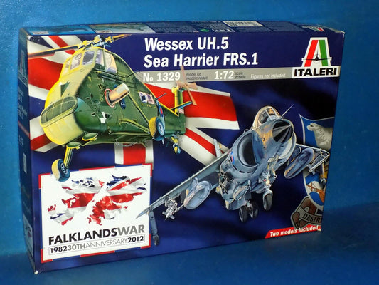 1/72 Italeri - Wessex UH.5 & Sea Harrier FRS.1
