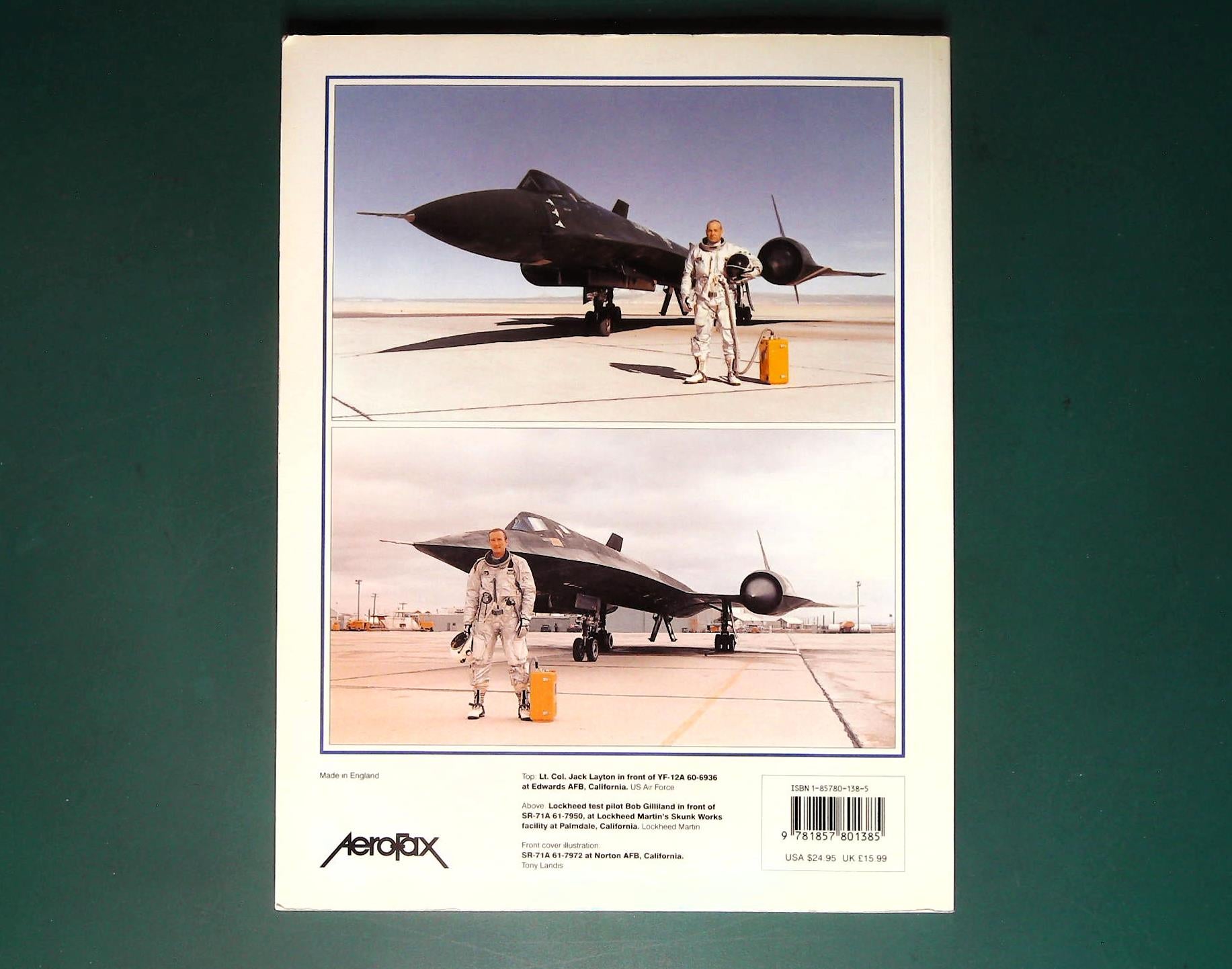  Aerofax - Lockheed's SR-71 Blackbird Family