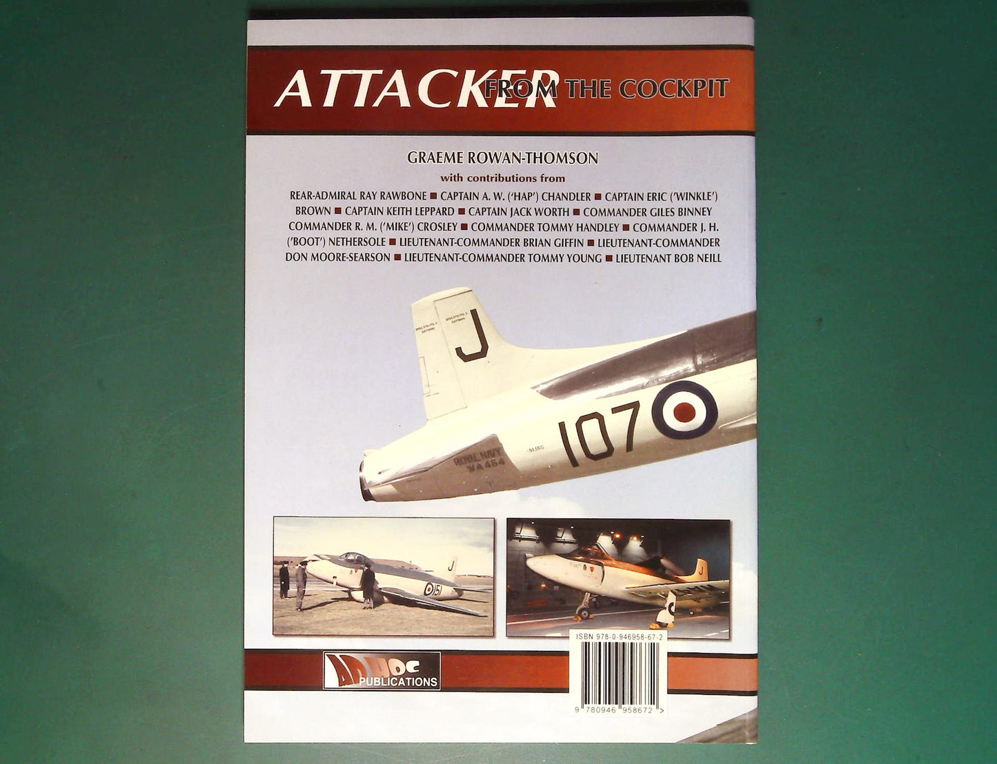  Ad Hoc Publications - From the Cockpit 9: Supermarine Attacker