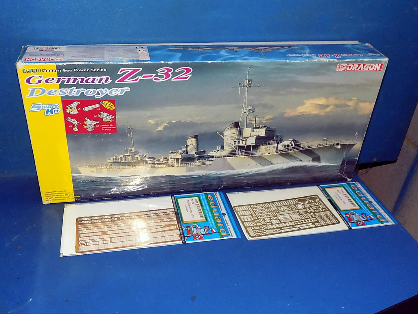 1/350 Dragon - German Z-32 Destroyer w/Extras