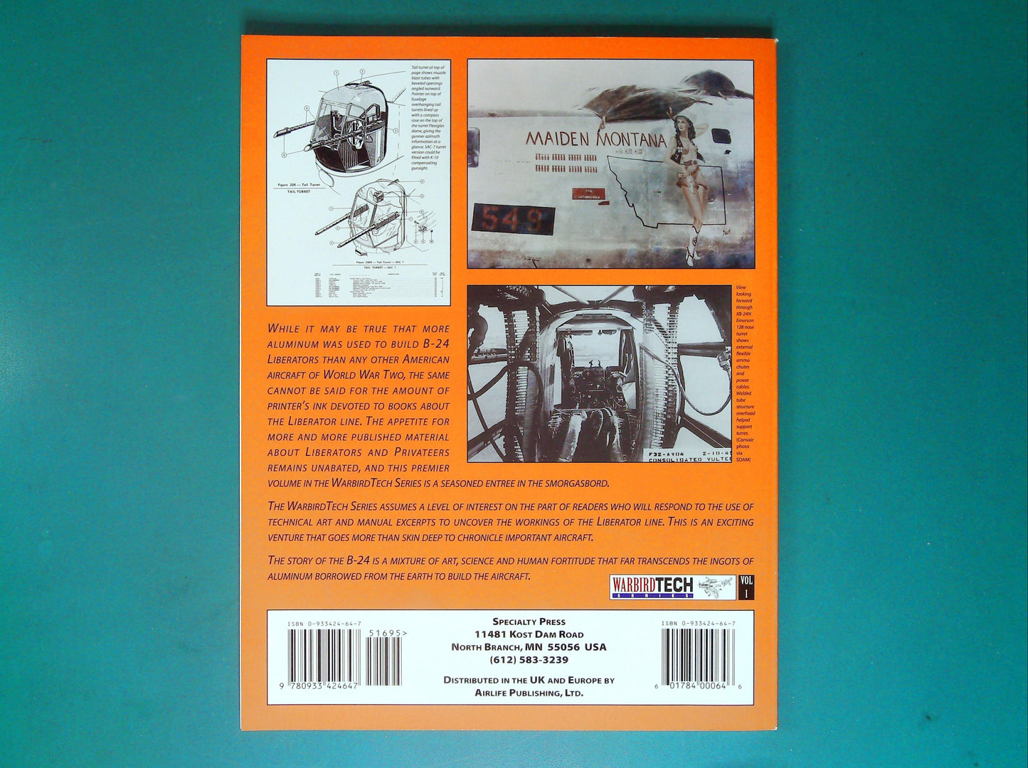  Warbird Tech - B-24 Liberator Volume 1