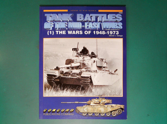  Concord - 7008: Tank Battles of the Mid East Wars (1) The Wars of 1948-1973