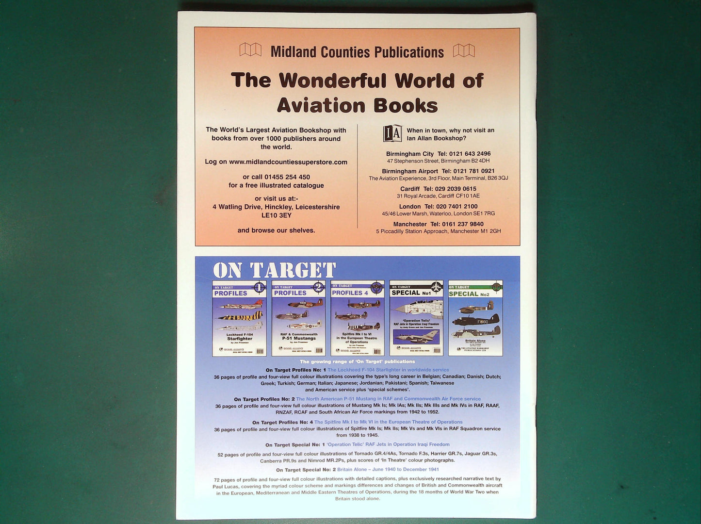  Aviation Workshop - On Target Profiles 3: Bae HAWK IN Worldwide Service