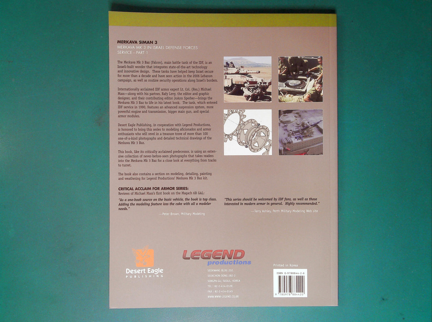  Desert Eagle - No 2: Merkava Siman 3 Part 1