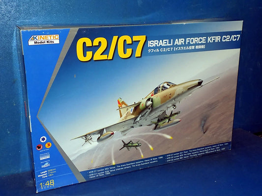 1/48 Kinetic - Israeli KFIR C2/C7 (NO Decals)