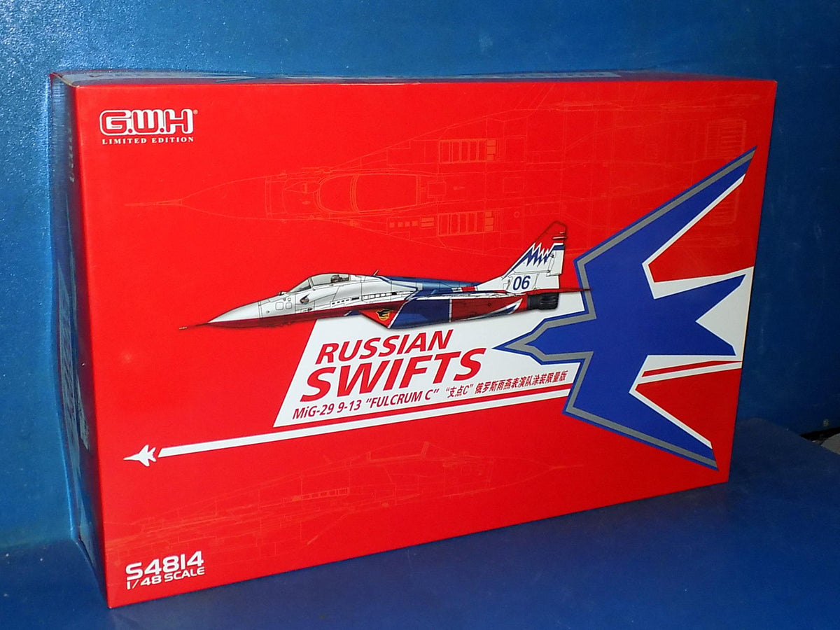 1/48 Great Wall Hobby - Mig-29-9-13 Russian Swifts