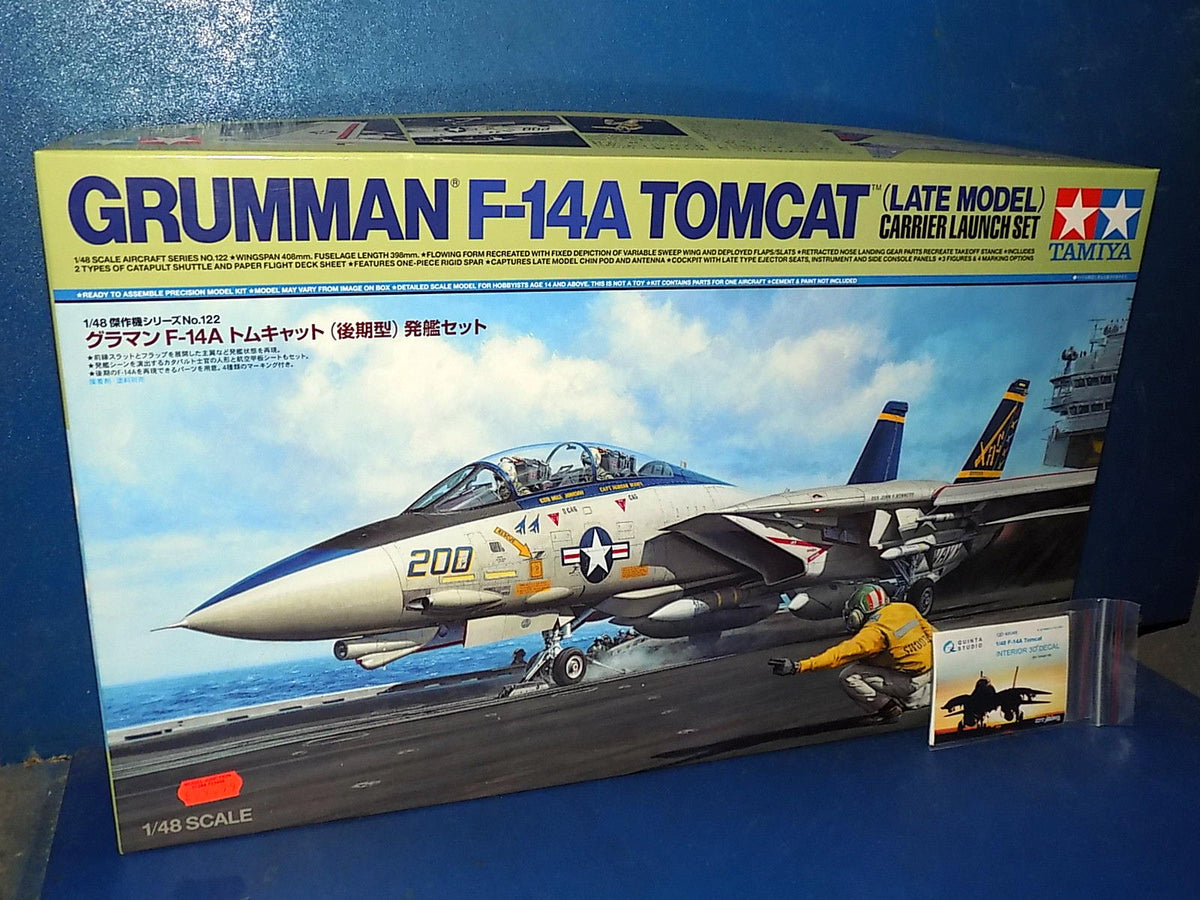 1/48 Tamiya - F-14 Tomcat (Late) w/Extra