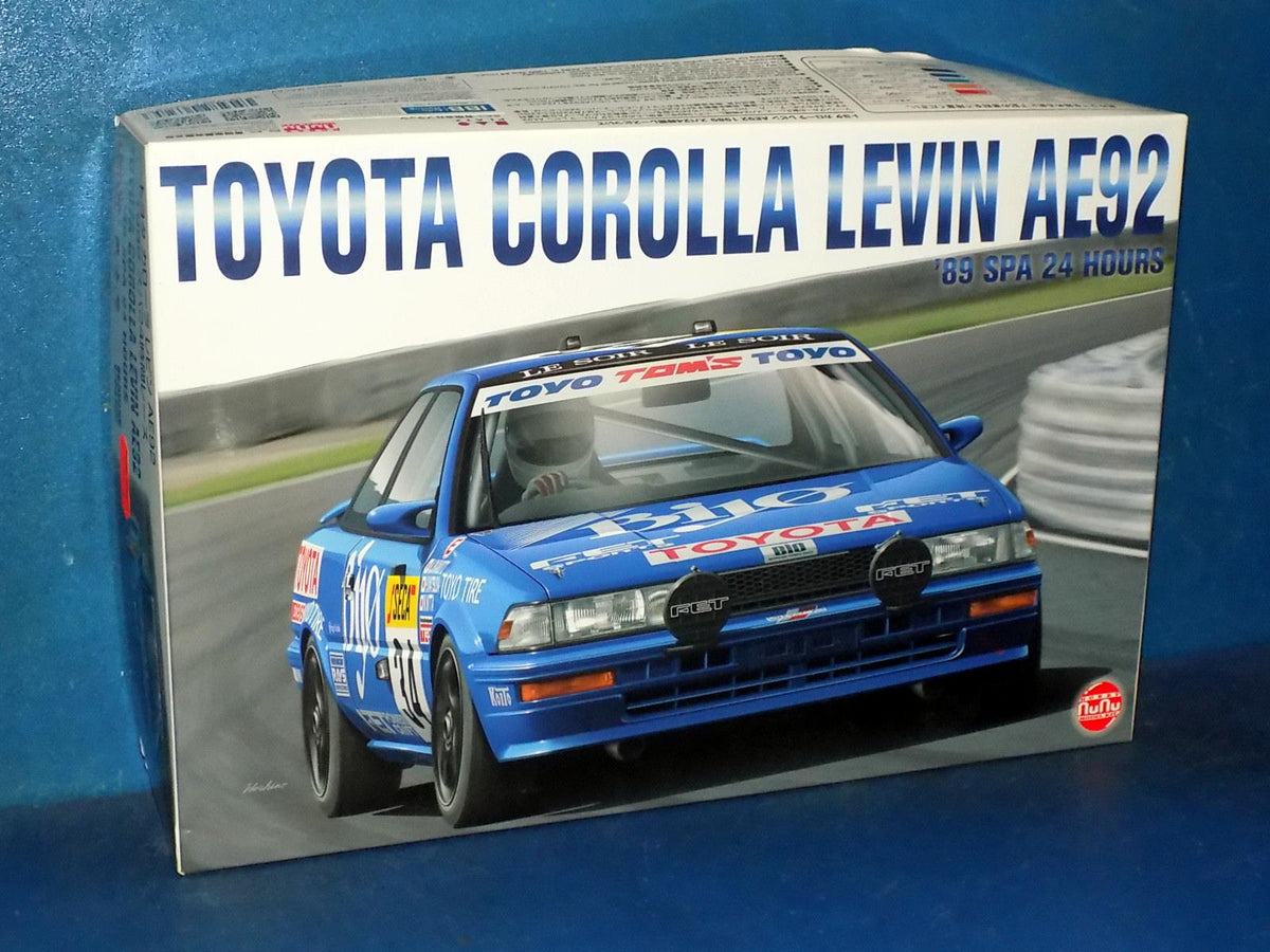 1/24 Nunu - Toyota Corolla Levin AE92 89 SPA 24 Hours