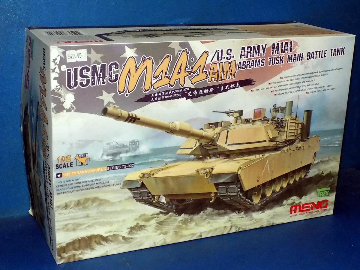 1/35 Meng Model - US M1A2 Abrams Tusk