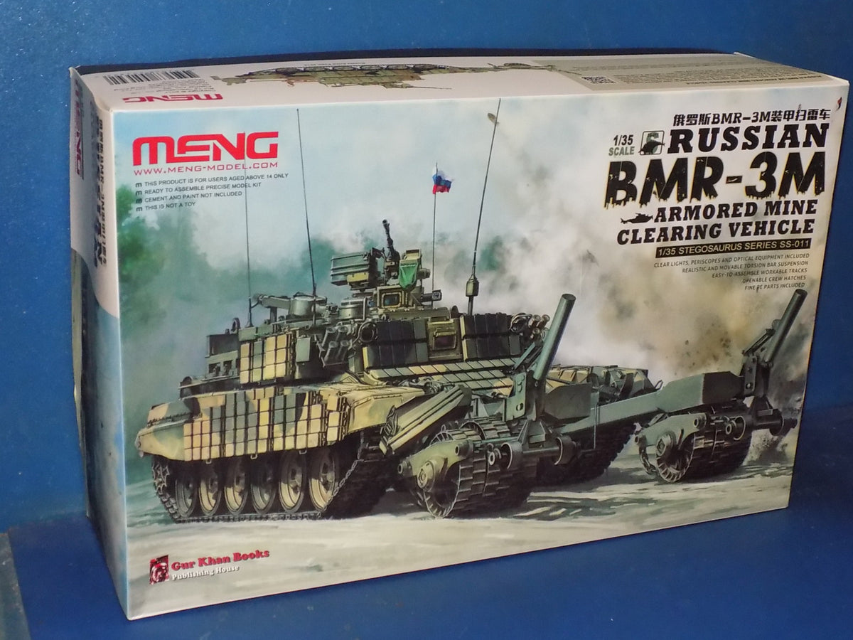 1/35 Meng Model - Russian BMR-3M Mine Clearing Vehicle