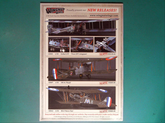  Windsock - Modelling Special No 1: Building the Wingnut Gotha G.IV