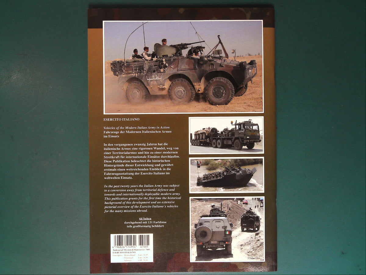  Tankograd - 7005: Esercito Italiano Modern Italian Army Vehicles