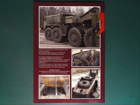  Tankograd - 2005:MAZ-537G Tank Transporter in Detail