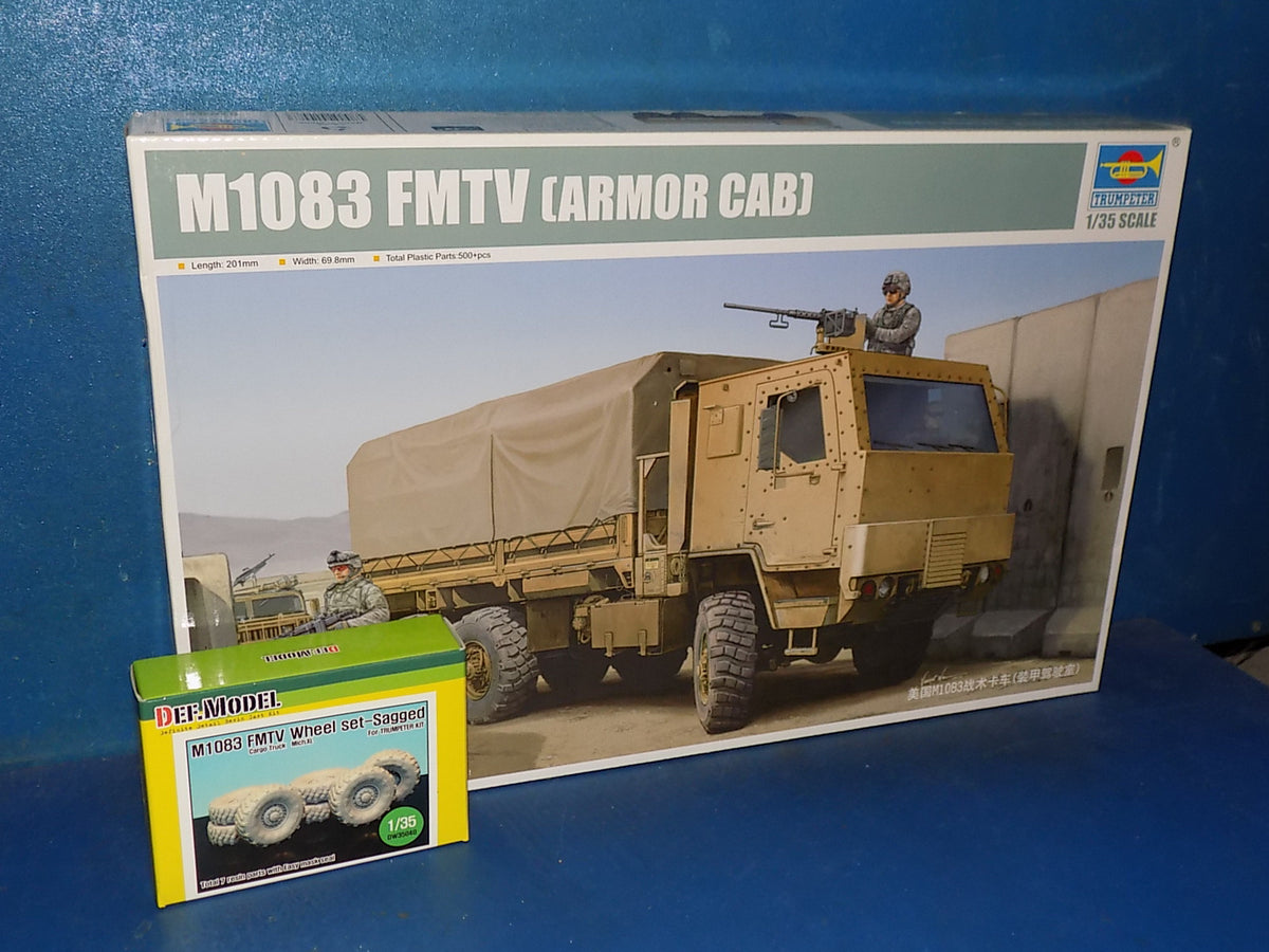 1/35 Trumpeter - m1083 fmtv Armor Carb w/Extra