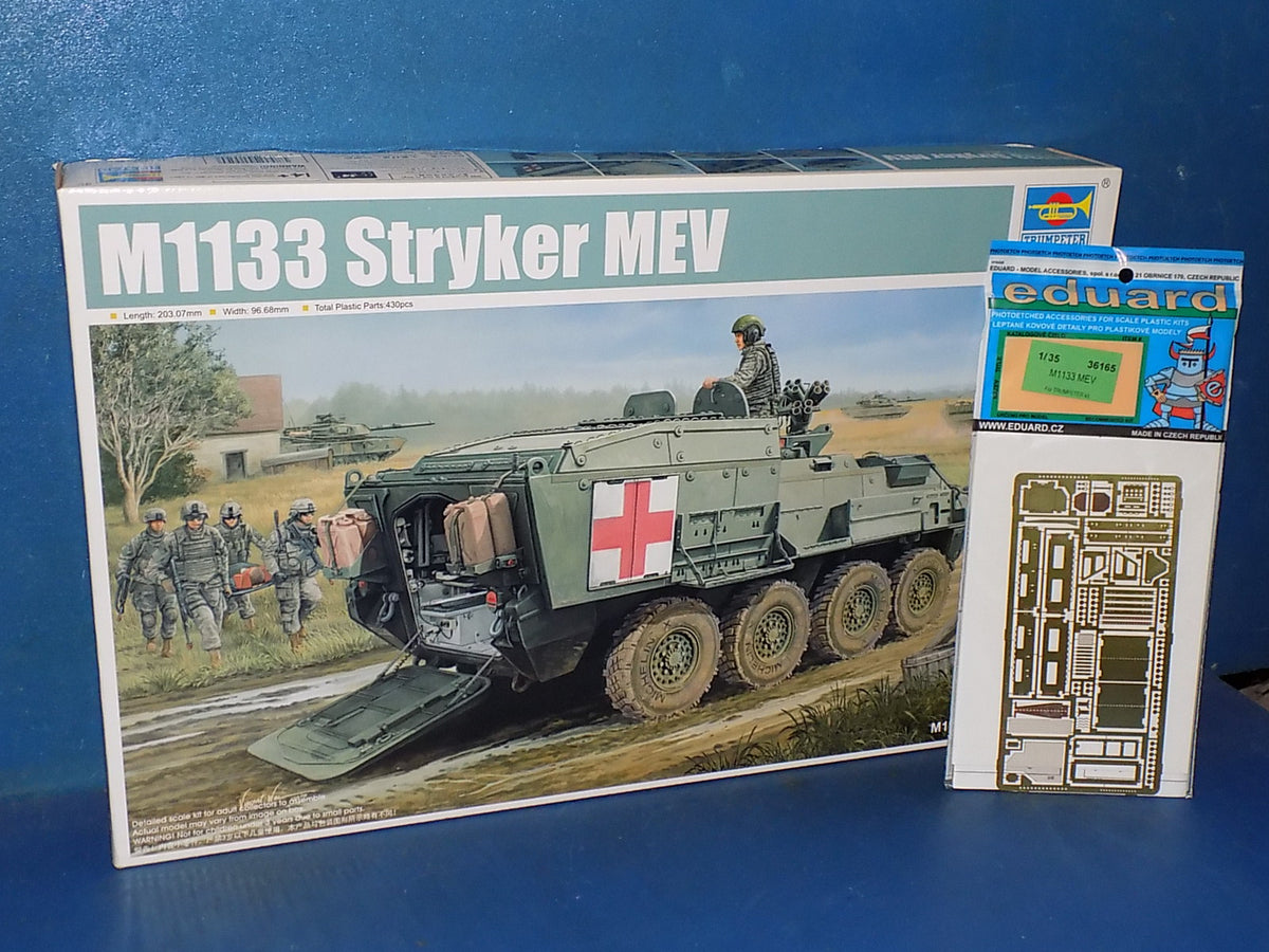 1/35 Trumpeter - M1183 Stryker MEV w/Extra