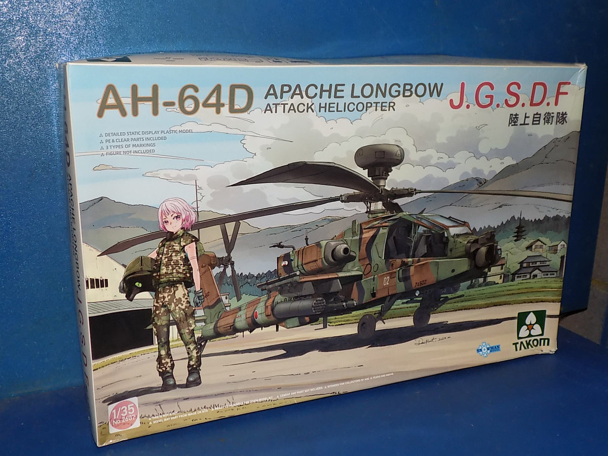 1/35 Takom - AH-64D Apache Longbow JGSDF