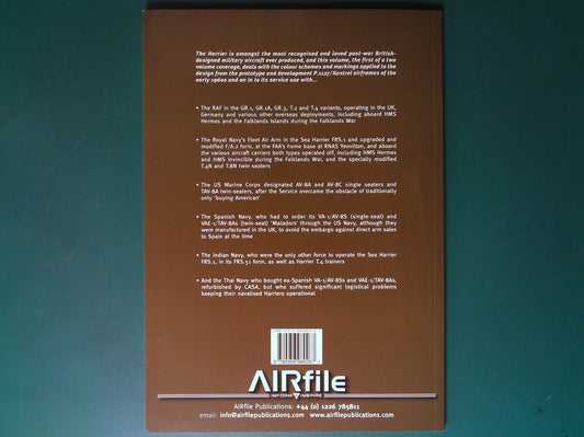  Airfile -  HS / Bae First Generation Harrier Vol 1 Worldwide Service 1960-2000
