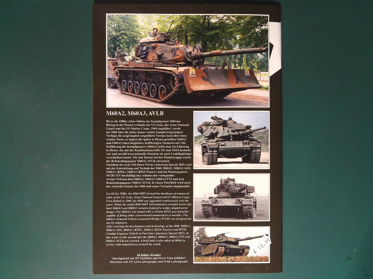  Tankograd - 3022: M60A2, M60A3 & AVLB
