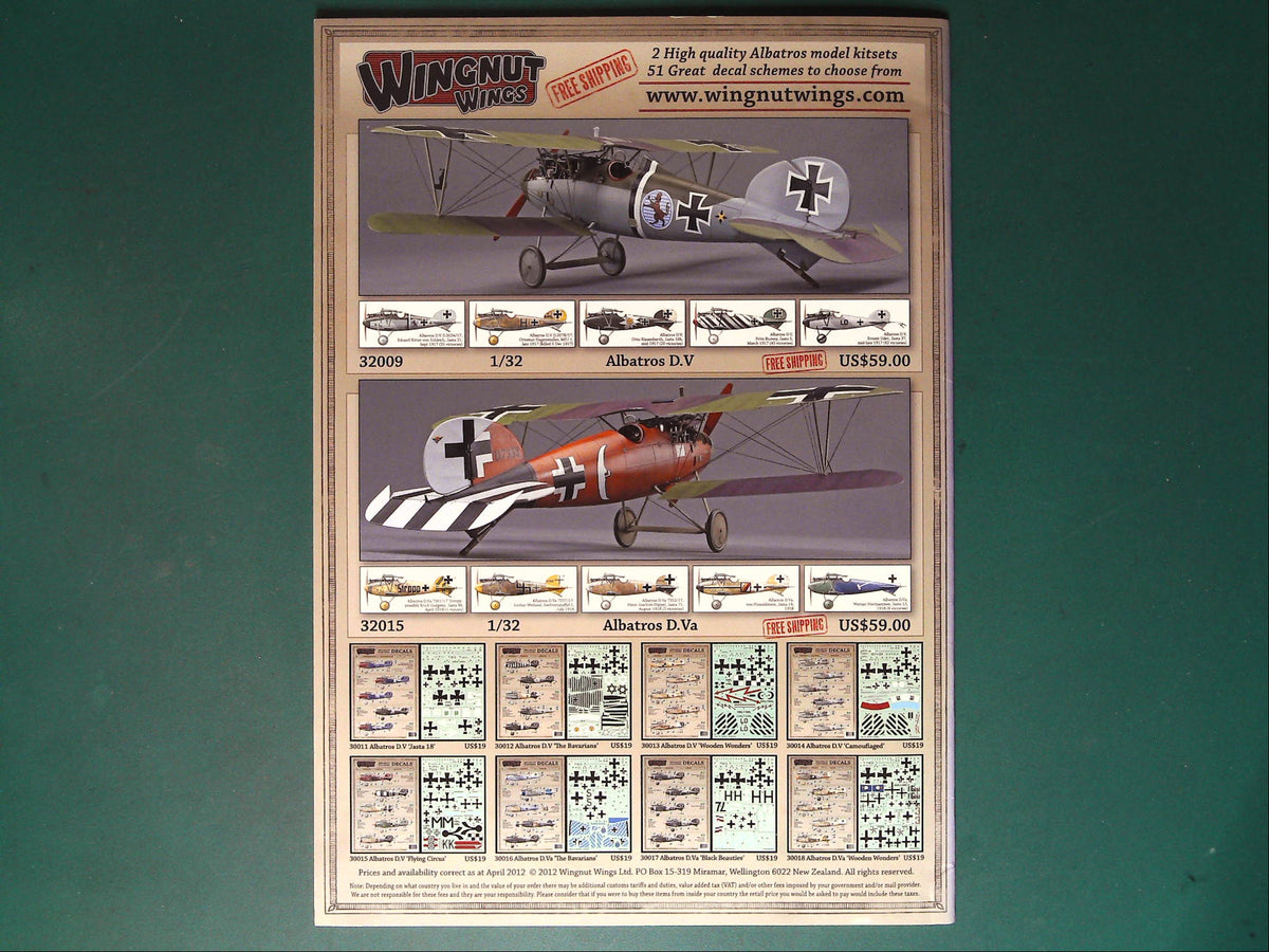  Windsock - Modelling Special 2: Building the Albatros D.V/D.Va