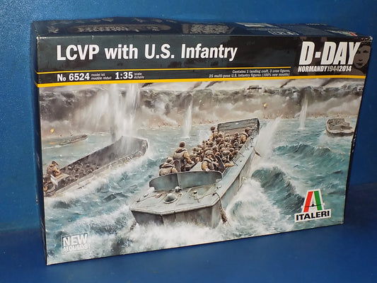 1/35 Italeri - LCVP with US Infantry