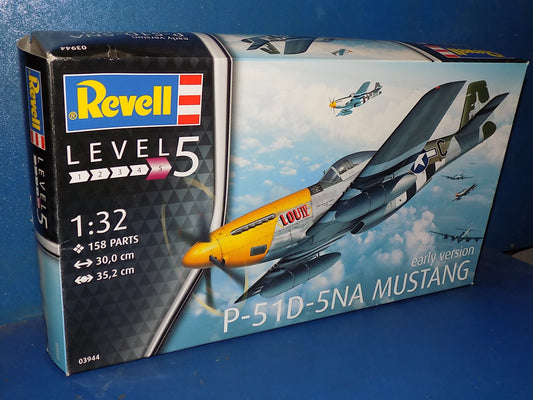 1/32 Revell - P-51D-5NA Mustang (NO Decals)