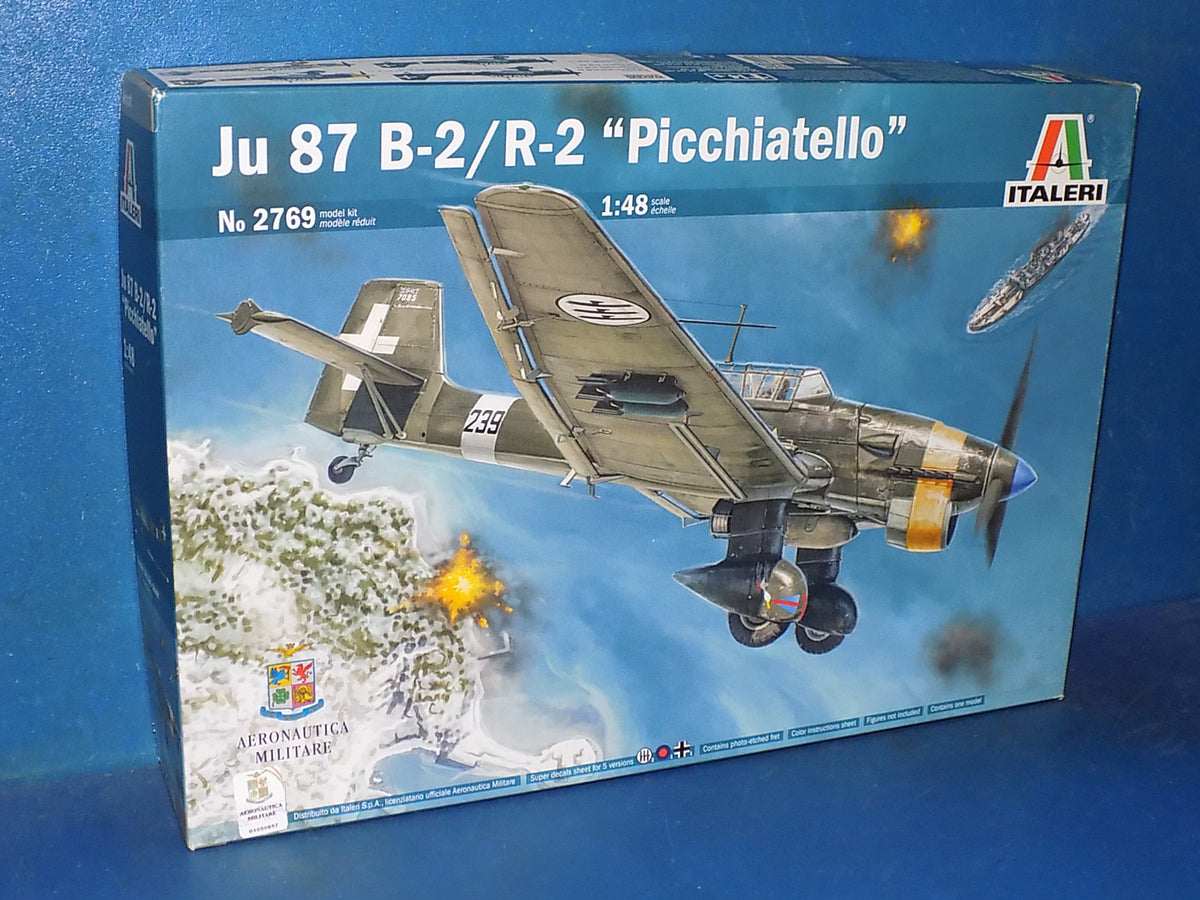 1/48 Italeri - Ju-87 B-2/R-2 Picchiatello