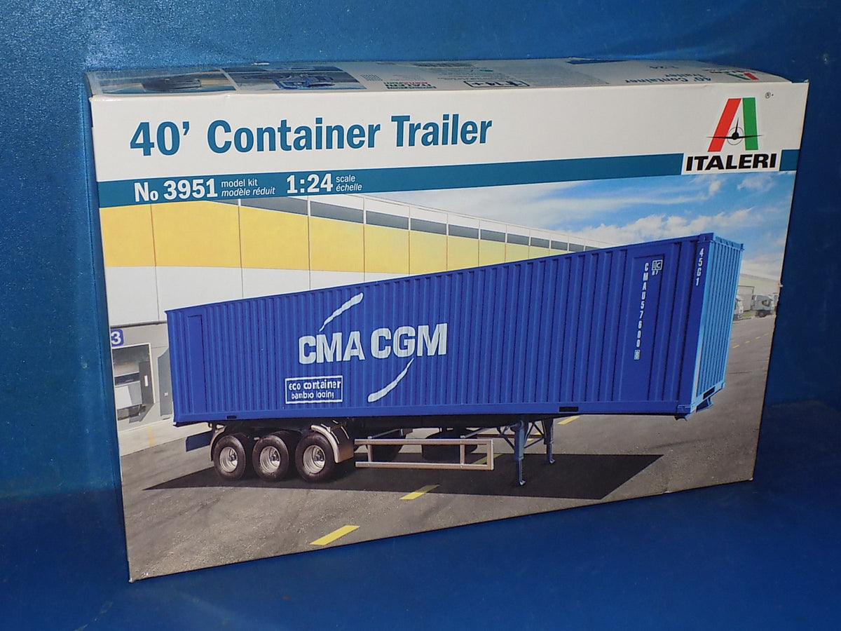 1/24 Italeri - 40ft Container Trailer