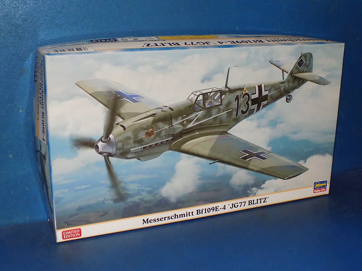 1/48 Hasegawa - Messerschmitt Bf109E-4 JG77 Blitz