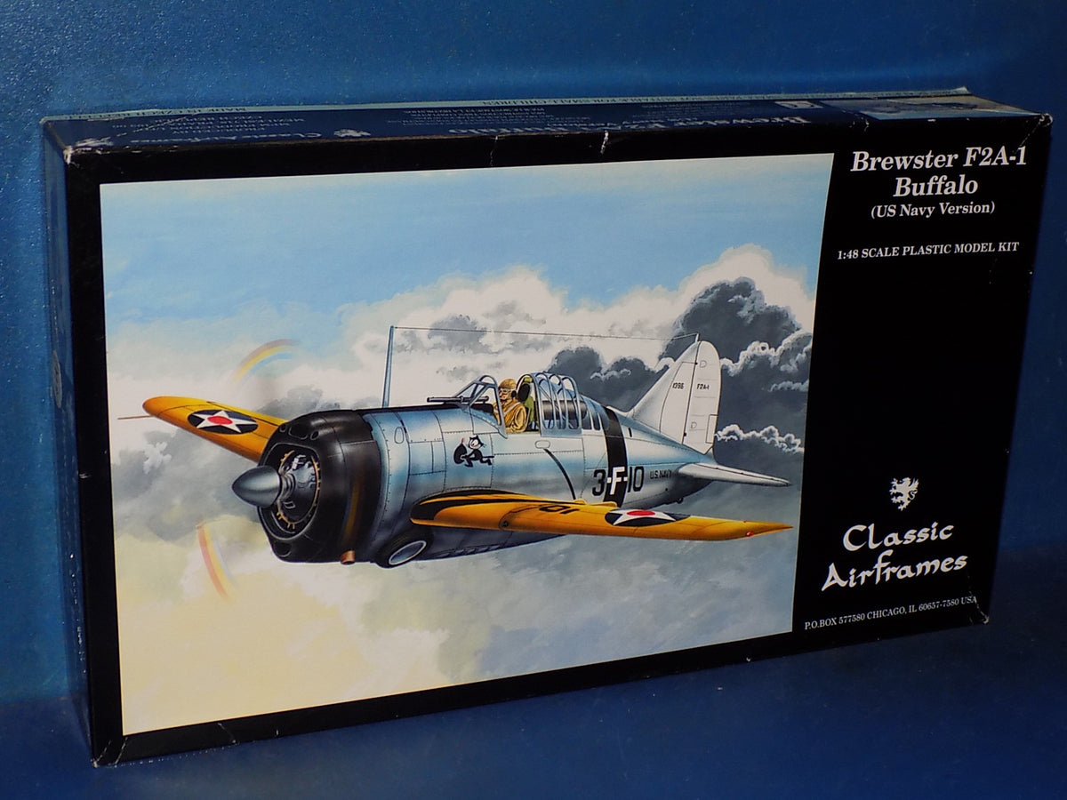 1/48 Classic Airframes - Brewster F2A-1 Buffalo US Navy