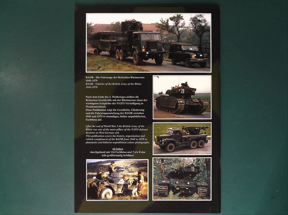  Tankograd - 9003 BAOR British Army of the Rhine 1945-1979