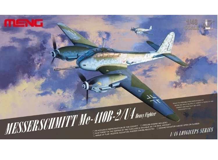 Meng Model MGMLS-001 1/48 - Me-410 B-2/U4 Hornisse Heavy Fighter