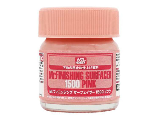 40ml Mr Hobby - Mr Finishing Surfacer 1500 Pink