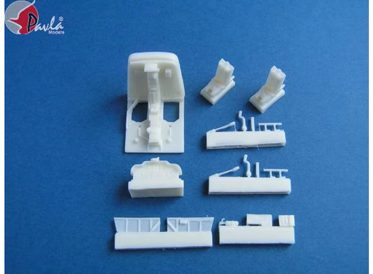 Pavla C72051 1/72 Cockpit Set for Westland HU-5 WESSEX For kit: Italeri
