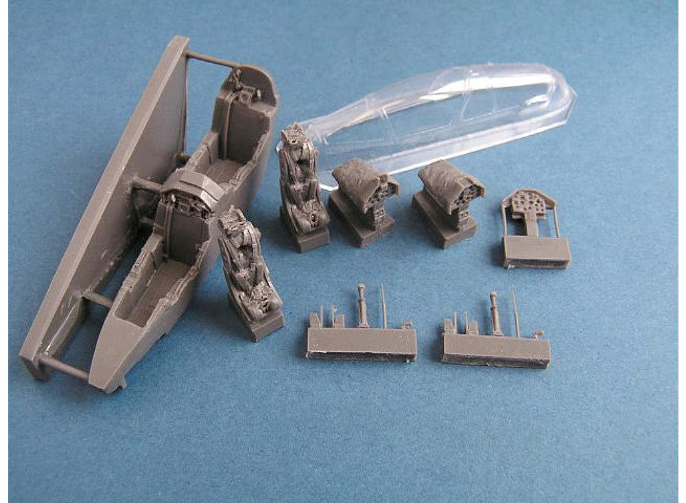 Pavla C72093 1/72 Cockpit Set for Alpha Jet E for Airfix and Heller Kits
