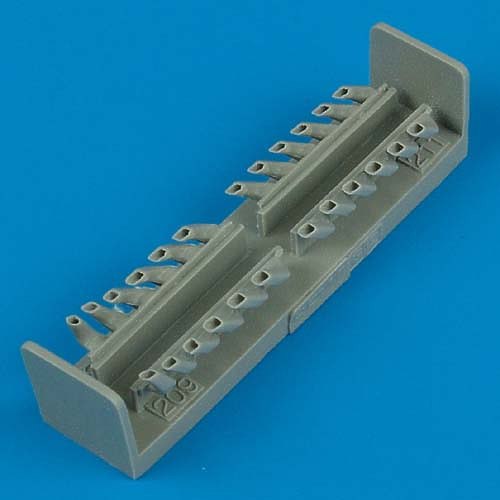 Quickboost 48162 1/48 Messerschmitt Bf-110G-2 exhaust (designed to be used with Revell kits)