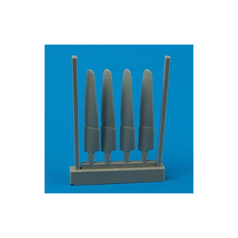 Quickboost 48255 1/48 Hawker Hurricane Mk.IID 40mm cannon barrels (designed to be used with Hasegawa kits)