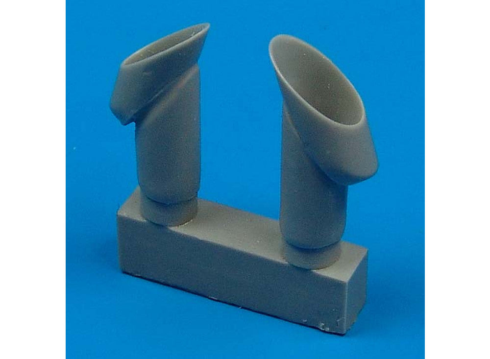 Quickboost 72015 1/72 Westland Wyvern S.4 exhausts (designed to be used with Trumpeter kits)