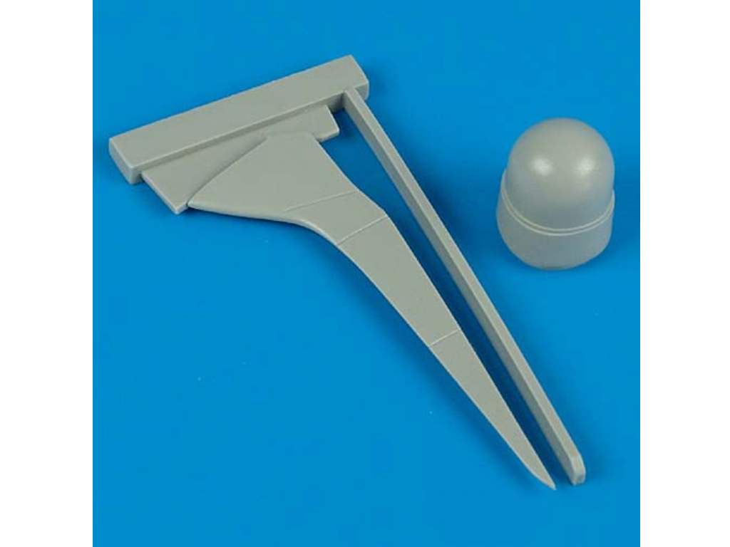 Quickboost 72117 1/72 Bristol Beaufighter Mk.X radar and tail fin (designed to be used with Hasegawa and Hobby 2000 kits)