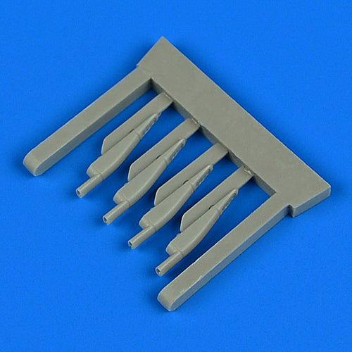 Quickboost 72604 1/72 SAAB J-35 Draken air scoops x 4 (designed to be used with Hasegawa and Revell kits)[J-35J J-35O RF-35 J-35F J-35OEE JAS-39D JAS-39C]