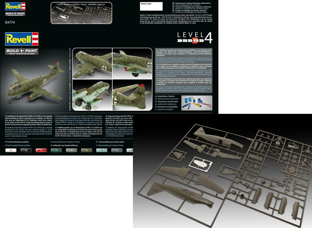 1/72 Revell - P-Series Messerschmitt P.1099A