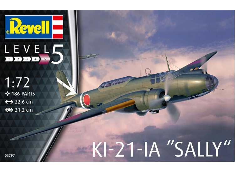 Revell RR3797 1/72 - Mitsubishi Ki-21-Ia 'Sally‘