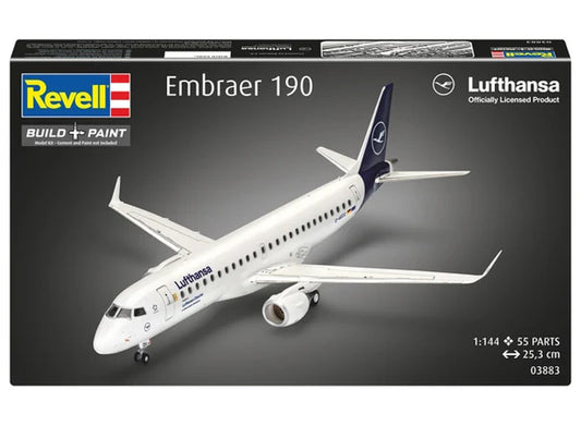 1/144 Revell - Embraer 190 Lufthansa New Livery