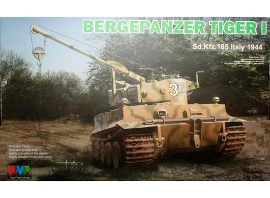 Rye Field 5008 1/35 Sd.Kfz.185 Bergepanzer Tiger I Italy 1944