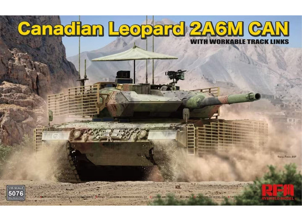 1/35 Rye Field - Canadian Leopard 2A6M CAN w/workable track links