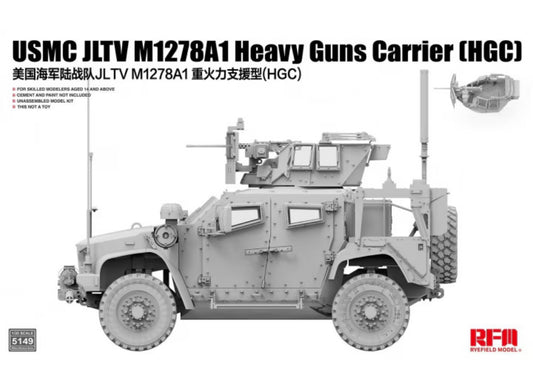1/35 Rye Field - USMC JLTV M1278A1 Heavy Guns Carrier (HGC)